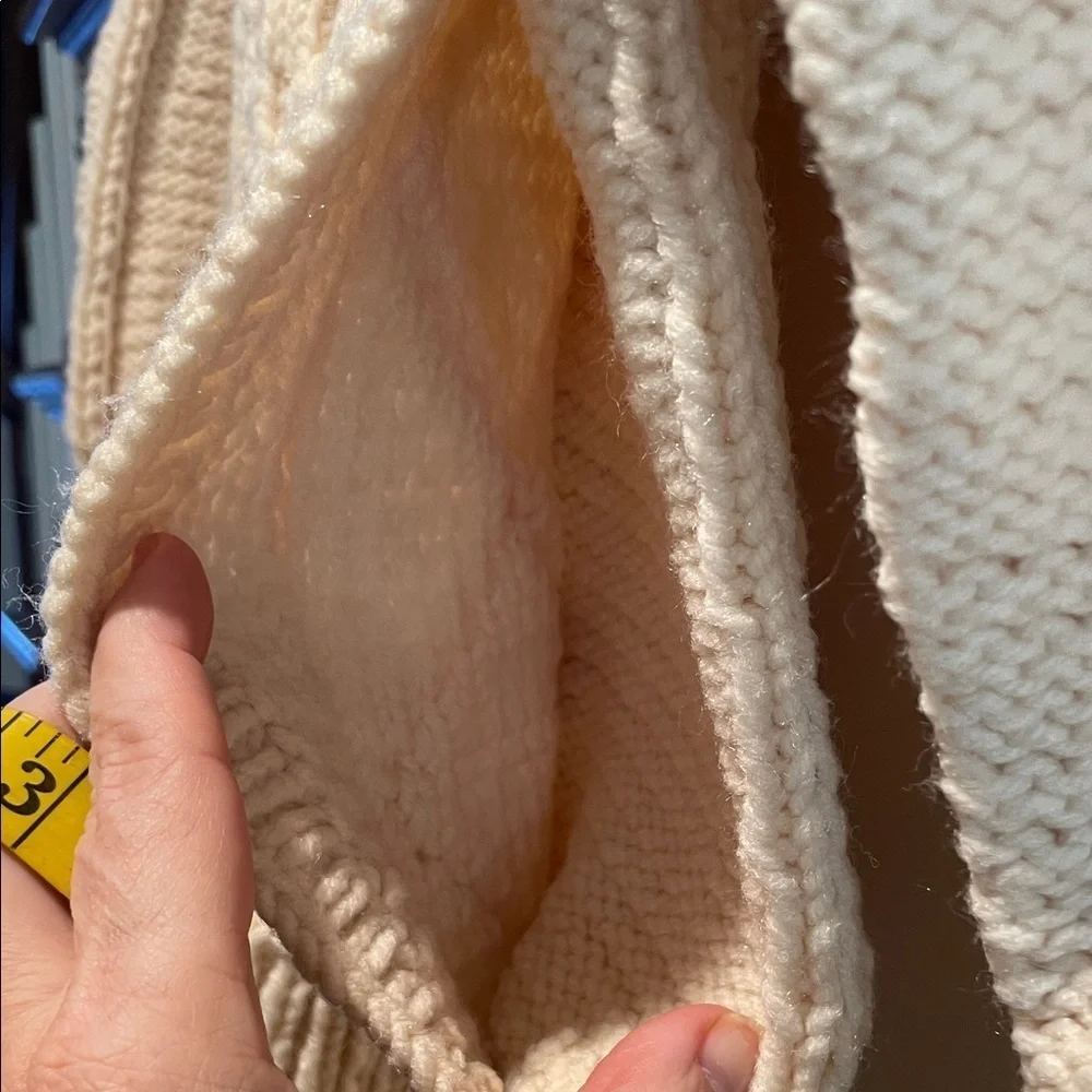 Cozy Cream Cable Knit Sweater